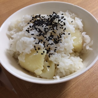 新じゃがごはん☆炊飯器にいれるだけ☆